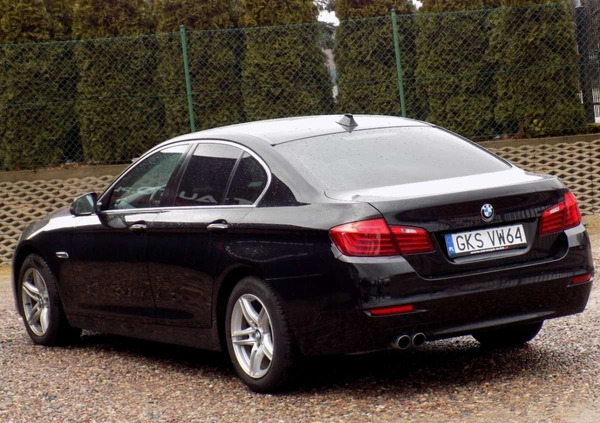 BMW Seria 5 cena 62999 przebieg: 195000, rok produkcji 2014 z Zakliczyn małe 379